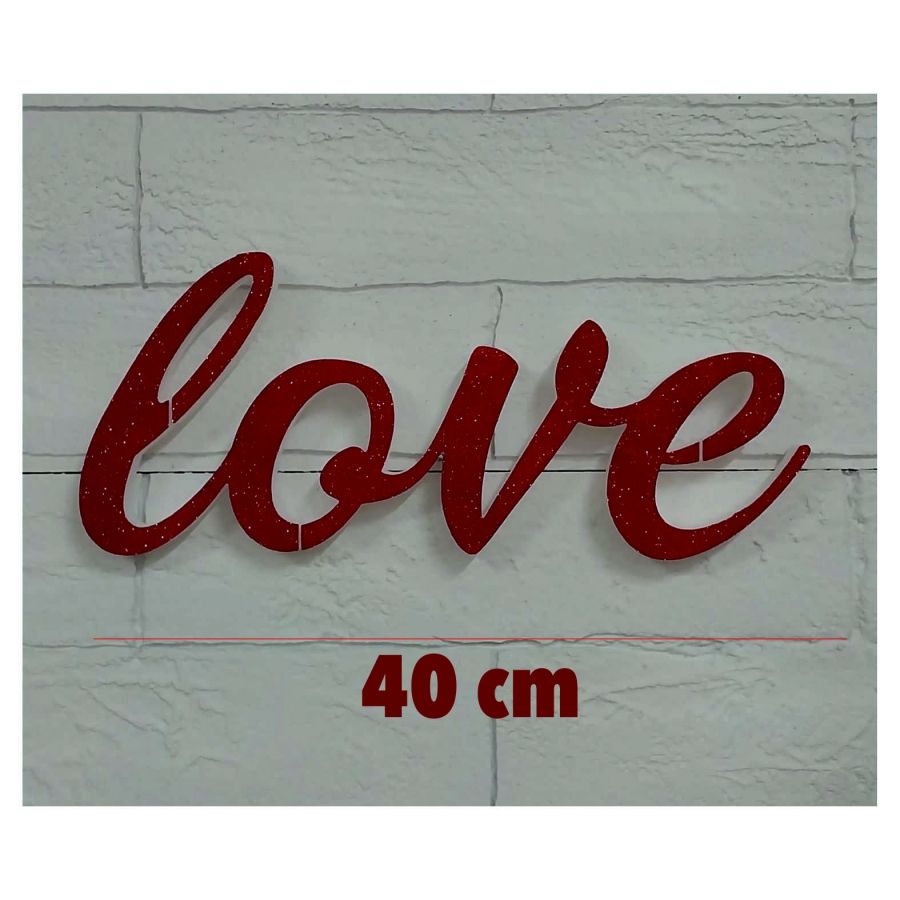 Strafor Love Yazısı 40 cm *17 cm