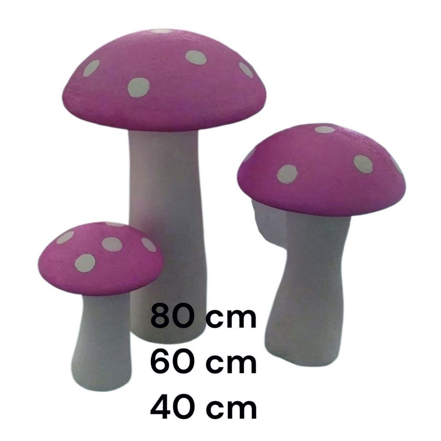 STRAFOR 3 lü mantar set pembe 