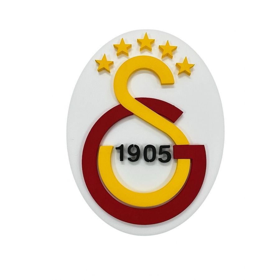 GALATASARAY 3 Boyutlu Taraftar Duvar Logo 50 cm