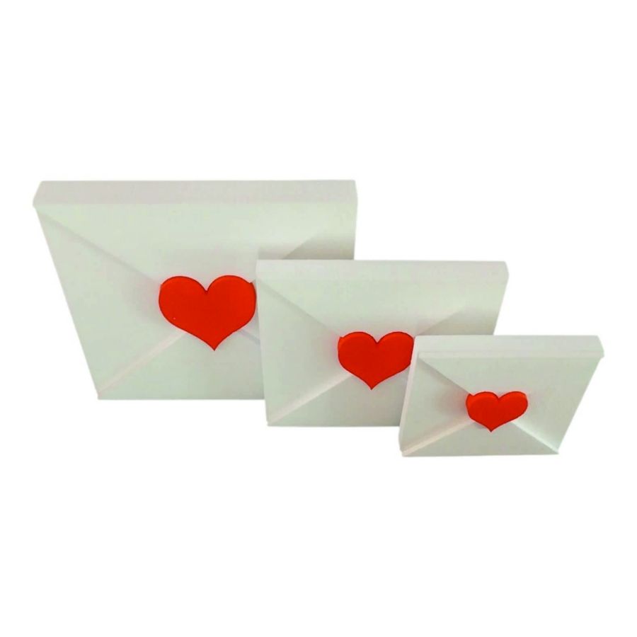 Sevgililer günü zarf dekoru 50*40*30