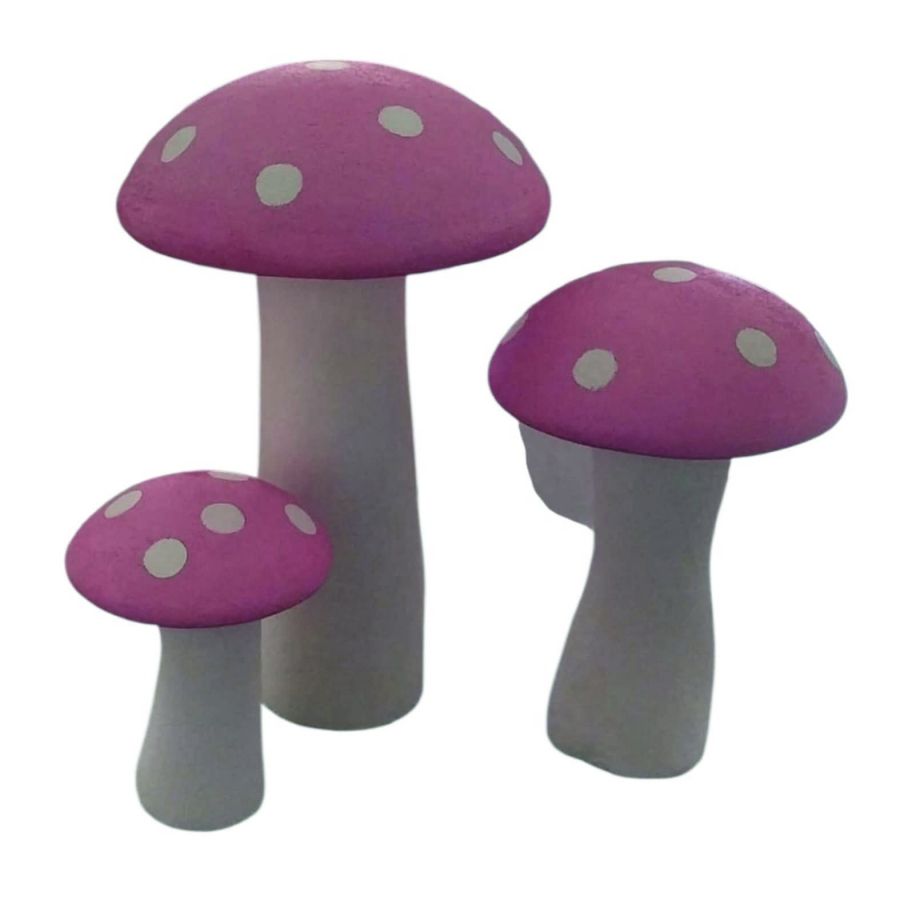 STRAFOR 3 lü mantar set pembe 